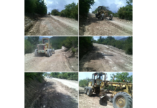 انجام شد (۱۴۰۰/۵/۲۴) -بکار گیری یک دستگاه گریدر از اداره راهداری وحمل ونقل جاده ای شهرستان بهشهر جهت تسطیح و مرمت جاده بین روستایی